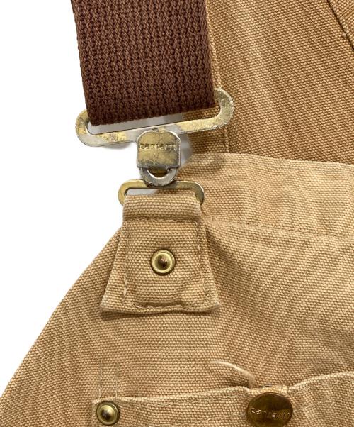 CarHartt（カーハート）CarHartt (カーハート) ダブルニーオーバーオール ベージュ サイズ:表記なしの古着・服飾アイテム