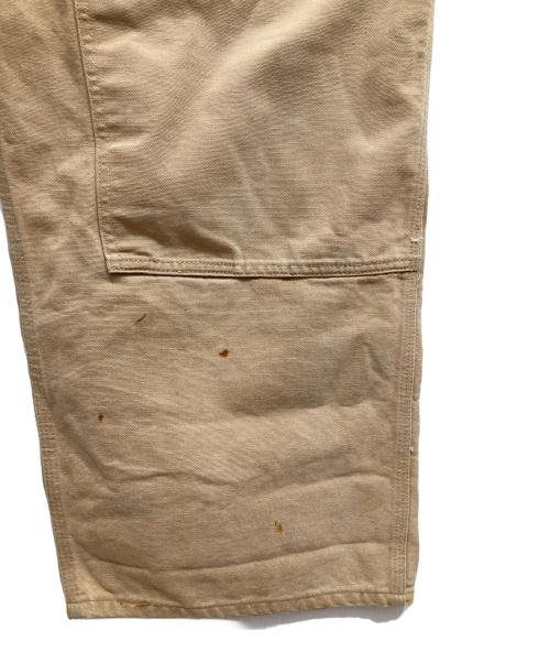 CarHartt（カーハート）CarHartt (カーハート) ダブルニーオーバーオール ベージュ サイズ:表記なしの古着・服飾アイテム