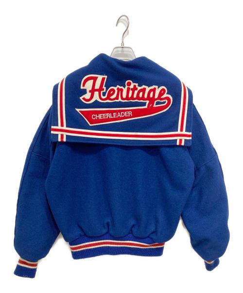 DeLong（-）DeLong (デロング) セーラースタジャン ブルー サイズ:Mの古着・服飾アイテム