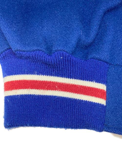 DeLong（-）DeLong (デロング) セーラースタジャン ブルー サイズ:Mの古着・服飾アイテム