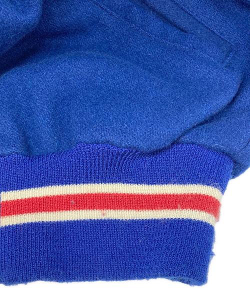 DeLong（-）DeLong (デロング) セーラースタジャン ブルー サイズ:Mの古着・服飾アイテム