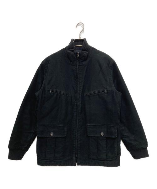 MARGARET HOWELL（マーガレットハウエル）MARGARET HOWELL (マーガレットハウエル) 中綿ジップジャケット ブラック サイズ:Mの古着・服飾アイテム