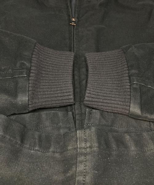 MARGARET HOWELL（マーガレットハウエル）MARGARET HOWELL (マーガレットハウエル) 中綿ジップジャケット ブラック サイズ:Mの古着・服飾アイテム