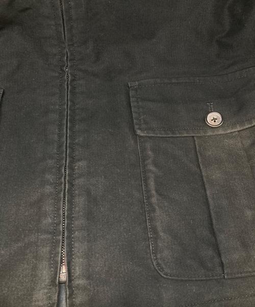 MARGARET HOWELL（マーガレットハウエル）MARGARET HOWELL (マーガレットハウエル) 中綿ジップジャケット ブラック サイズ:Mの古着・服飾アイテム