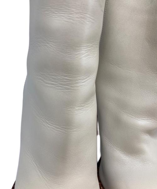 MARNI（マルニ）MARNI (マルニ) ショートブーツ ホワイト サイズ:37 (24cm)の古着・服飾アイテム