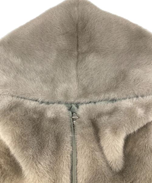 Sugar Rose（シュガーローズ）Sugar Rose (シュガーローズ) キルティング&ファーリバーブルゾン グレー サイズ:Freeの古着・服飾アイテム