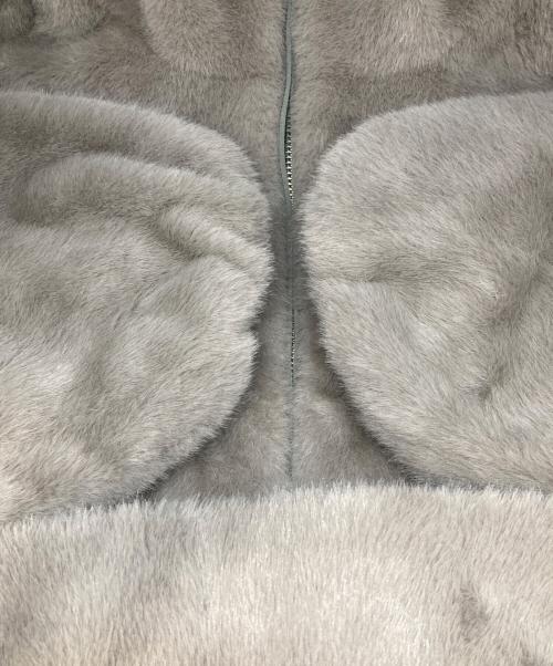 Sugar Rose（シュガーローズ）Sugar Rose (シュガーローズ) キルティング&ファーリバーブルゾン グレー サイズ:Freeの古着・服飾アイテム