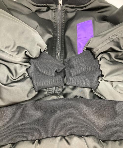 THOMAS MAGPIE（トーマス マグパイ）THOMAS MAGPIE (トーマス マグパイ) Nishitetsu KIMINOSUKINAHANA 西鉄 P/TWILL MA-1 リバーシブル ジャケット ブラック サイズ:38 (M)の古着・服飾アイテム