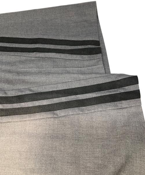 blanc basque（ブランバスク）blanc basque (ブランバスク) サイドラインイージーパンツ グレー サイズ:38 未使用品の古着・服飾アイテム