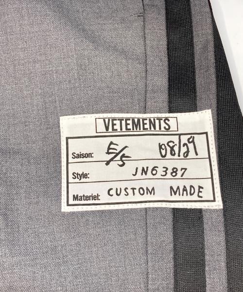 blanc basque（ブランバスク）blanc basque (ブランバスク) サイドラインイージーパンツ グレー サイズ:38 未使用品の古着・服飾アイテム