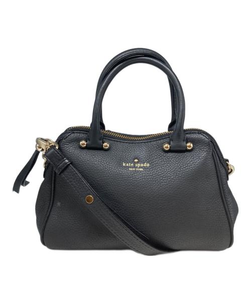 Kate Spade（ケイトスペード）Kate Spade (ケイトスペード) 2WAYショルダーバッグ ブラックの古着・服飾アイテム