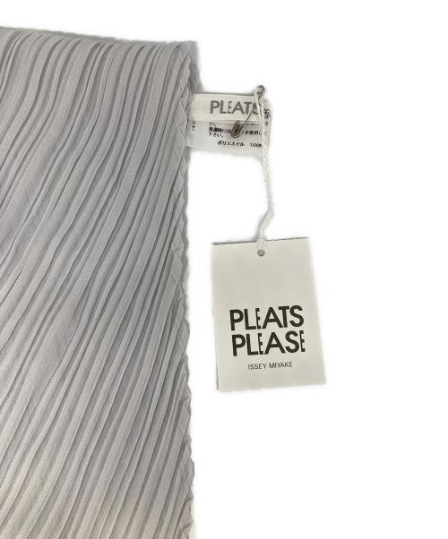 PLEATS PLEASE（プリーツプリーズ）PLEATS PLEASE (プリーツプリーズ) プリーツスカーフ グレーの古着・服飾アイテム