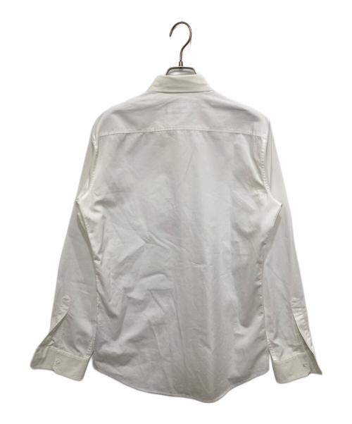 DSQUARED2（ディースクエアード）DSQUARED2 (ディースクエアード) ロゴテープシャツ ホワイト サイズ:Lの古着・服飾アイテム