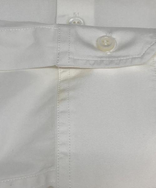 DSQUARED2（ディースクエアード）DSQUARED2 (ディースクエアード) ロゴテープシャツ ホワイト サイズ:Lの古着・服飾アイテム