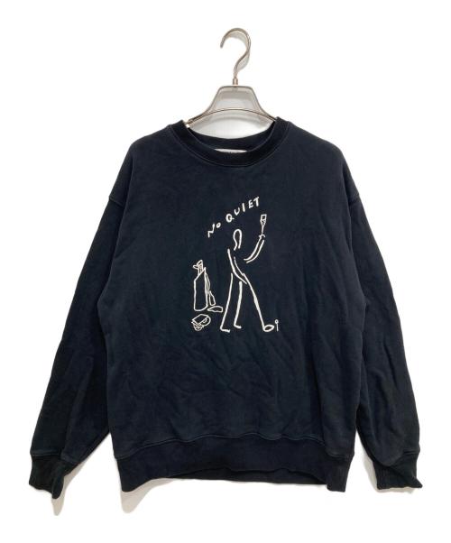 FOURTEEN STRINGS GOLF CLUB（フォーティーンストリングスゴルフクラブ）FOURTEEN STRINGS GOLF CLUB (フォーティーンストリングスゴルフクラブ) プリントスウェット ブラック サイズ:XLの古着・服飾アイテム