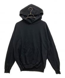 LOS ANGELES APPAREL（ロサンゼルスアパレル）の古着「14oz プルオーバーパーカー」｜ブラック
