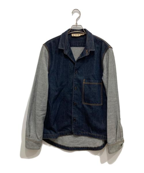MARNI（マルニ）MARNI (マルニ) デニムジャケット ネイビー サイズ:46の古着・服飾アイテム