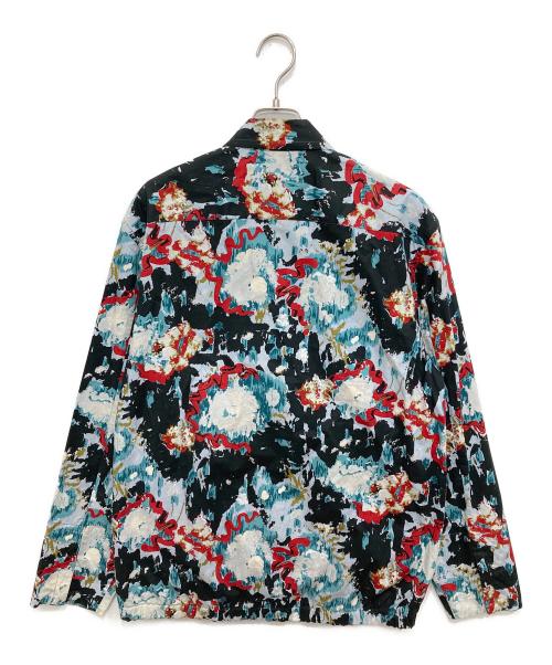 MARNI（マルニ）MARNI (マルニ) 総柄コットンジャケット ブルー サイズ:46の古着・服飾アイテム