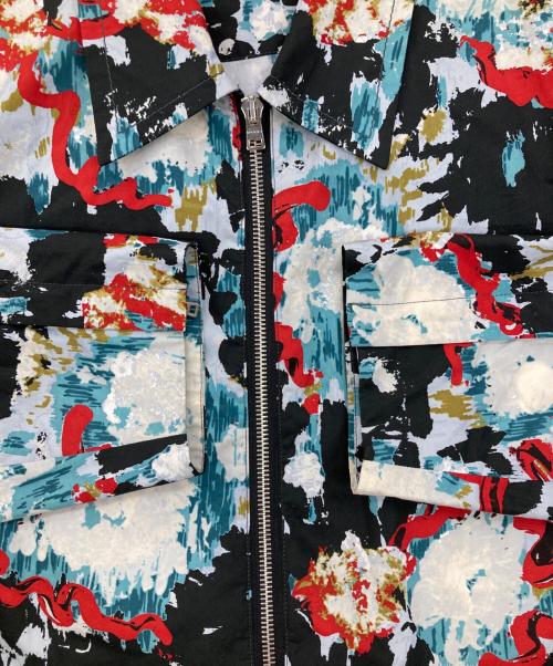 MARNI（マルニ）MARNI (マルニ) 総柄コットンジャケット ブルー サイズ:46の古着・服飾アイテム