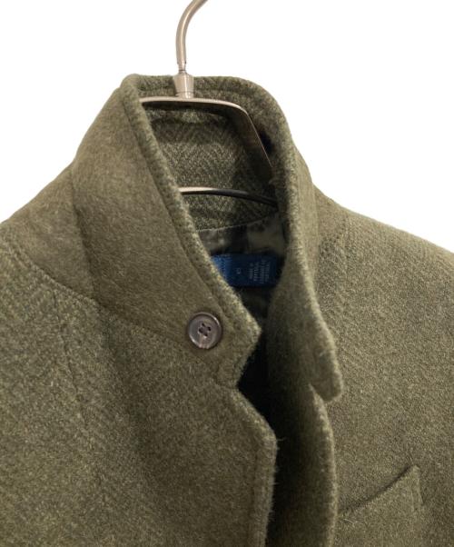 RALPH LAUREN（ラルフローレン）RALPH LAUREN (ラルフローレン) 3Bヘリンボーンジャケット グリーンの古着・服飾アイテム