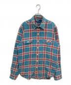 RALPH LAURENラルフローレン）の古着「ネルシャツ」｜ブルー
