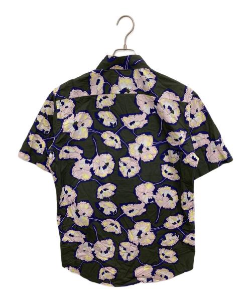 MARNI（マルニ）MARNI (マルニ) フラワープリント総柄半袖シャツ グリーン サイズ:48の古着・服飾アイテム