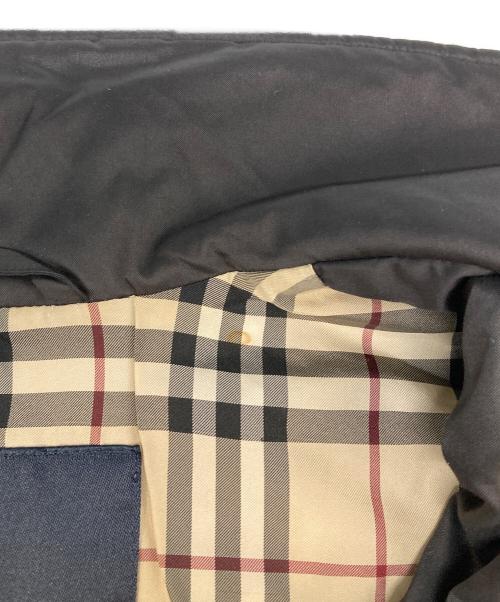 BURBERRY LONDON（バーバリーロンドン）BURBERRY LONDON (バーバリーロンドン) ベスト付ノヴァチェック中綿コート ブラック サイズ:36の古着・服飾アイテム