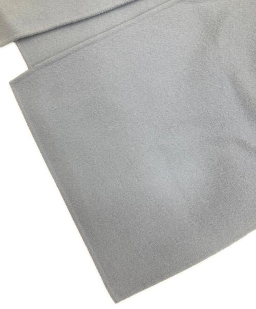23区（ニジュウサンク）23区 (ニジュウサンク) ウールカシミヤリバー コート スカイブルー サイズ:36の古着・服飾アイテム