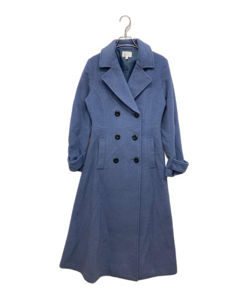 rienda（リエンダ）rienda (リエンダ) 22シンデレララインコート ブルー サイズ:Sの古着・服飾アイテム