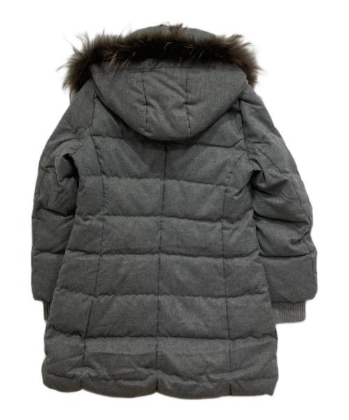 23区（ニジュウサンク）23区 (ニジュウサンク) ダウンコート グレー サイズ:38の古着・服飾アイテム