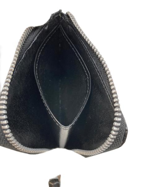 COMME des GARCONS JUNYA WATANABE MAN（コム デ ギャルソン ジュンヤ ワタナベ マン）COMME des GARCONS JUNYA WATANABE MAN (コム デ ギャルソン ジュンヤ ワタナベ マン) ラウンドジップウォレット ブラックの古着・服飾アイテム