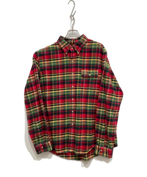 RALPH LAUREN（ラルフローレン）RALPH LAUREN (ラルフローレン) チェックネルシャツ レッド サイズ:XLの古着・服飾アイテム