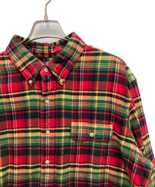 RALPH LAUREN（ラルフローレン）RALPH LAUREN (ラルフローレン) チェックネルシャツ レッド サイズ:XLの古着・服飾アイテム