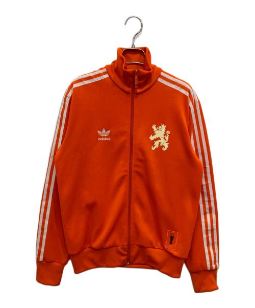 adidas（アディダス）adidas (アディダス) トラックジャケット オレンジ サイズ:Mの古着・服飾アイテム