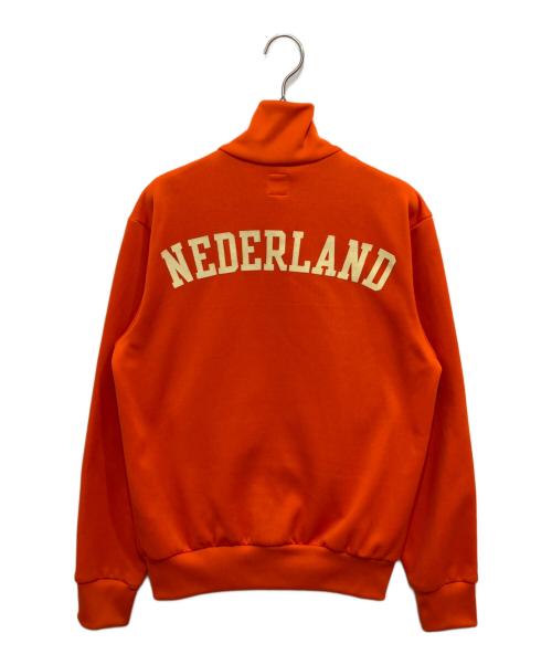 adidas（アディダス）adidas (アディダス) トラックジャケット オレンジ サイズ:Mの古着・服飾アイテム