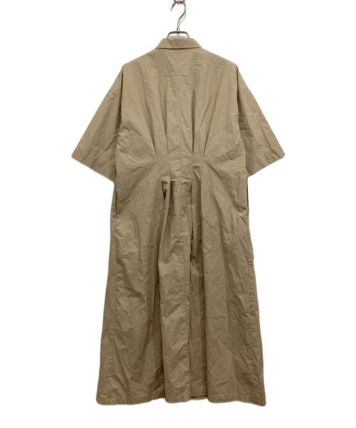 GRANDMA MAMA DAUGHTER（グランマママドーター）GRANDMA MAMA DAUGHTER (グランマママドーター) シャツワンピース ベージュ サイズ:Sの古着・服飾アイテム