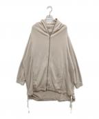 COGTHEBIGSMOKEコグザビッグスモーク）の古着「ヘーゼルジップフーディ」｜ベージュ