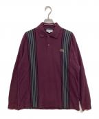 LACOSTE×BEAUTY&YOUTH×vainl archiveラコステ×ビューティーアンドユース×ヴァイナルアーカイブ）の古着「ポロシャツ」｜ボルドー