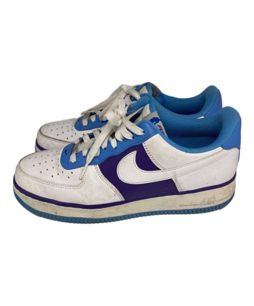NIKE（ナイキ）NIKE (ナイキ) ローカットスニーカー ホワイト×スカイブルー サイズ:27.5の古着・服飾アイテム