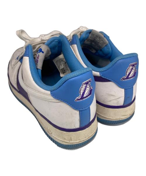 NIKE（ナイキ）NIKE (ナイキ) ローカットスニーカー ホワイト×スカイブルー サイズ:27.5の古着・服飾アイテム