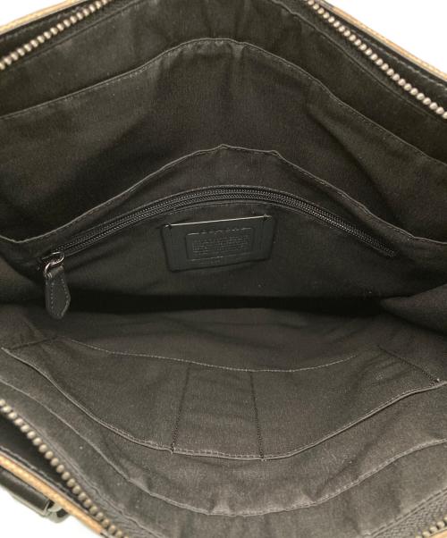 COACH（コーチ）COACH (コーチ) シグネチャー2WAYトートバッグ ベージュの古着・服飾アイテム