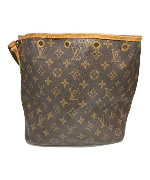 LOUIS VUITTON（ルイ ヴィトン）LOUIS VUITTON (ルイ ヴィトン) モノグラム プチ・ノエ ブラウンの古着・服飾アイテム