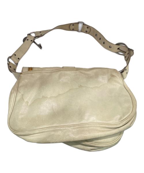 Christian Dior（クリスチャン ディオール）Christian Dior (クリスチャン ディオール) ガウチョショルダーバッグ ベージュの古着・服飾アイテム