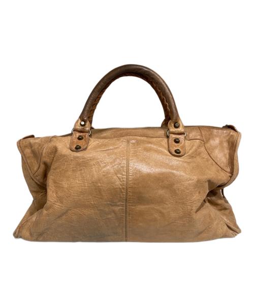 BALENCIAGA（バレンシアガ）BALENCIAGA (バレンシアガ) The City エディターズバッグ ブラウンの古着・服飾アイテム