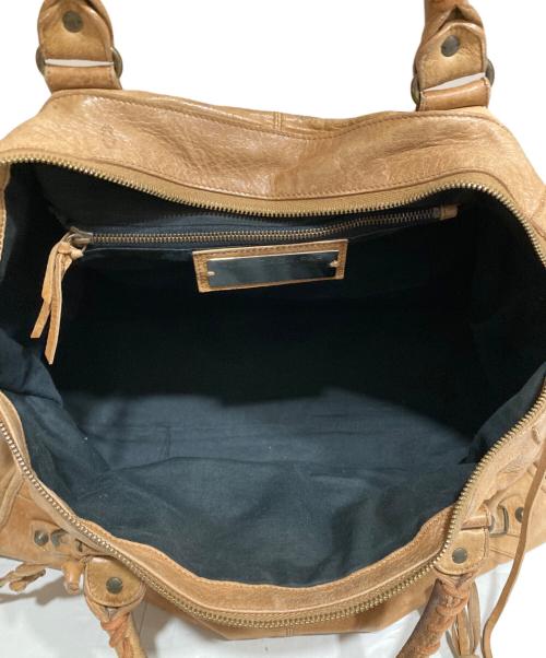 BALENCIAGA（バレンシアガ）BALENCIAGA (バレンシアガ) The City エディターズバッグ ブラウンの古着・服飾アイテム