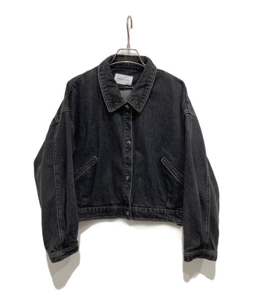 CAPRICIEUX LE'MAGE（カプリシューレマージュ）CAPRICIEUX LE'MAGE (カプリシューレマージュ) ショートデニムジャケット ブラック サイズ:Fの古着・服飾アイテム