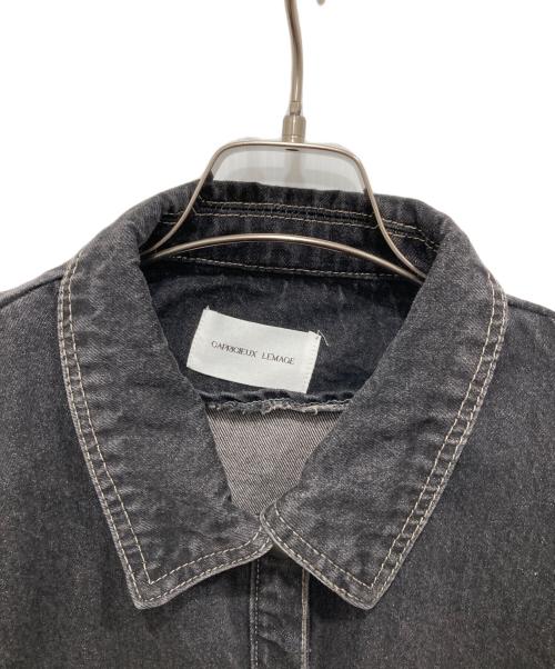 CAPRICIEUX LE'MAGE（カプリシューレマージュ）CAPRICIEUX LE'MAGE (カプリシューレマージュ) ショートデニムジャケット ブラック サイズ:Fの古着・服飾アイテム