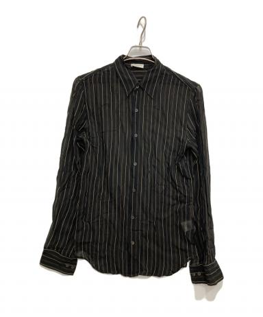21AW dries van notenストライプシャツ　ドリスヴァンノッテン 中古・古着通販】DRIES VAN NOTEN (ドリスヴァンノッテン) ビスコース