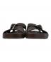 LOEWE (ロエベ) EASE SANDAL BUCKLE ブラウン サイズ:SIZE 42(27cm相当)：40000円