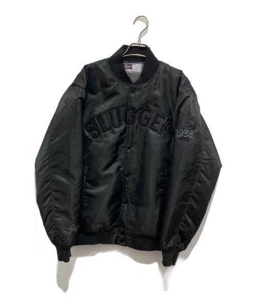 SLUGGER（スラッガー）Slugger (スラッガー) スタジャン ブラック サイズ:Lの古着・服飾アイテム